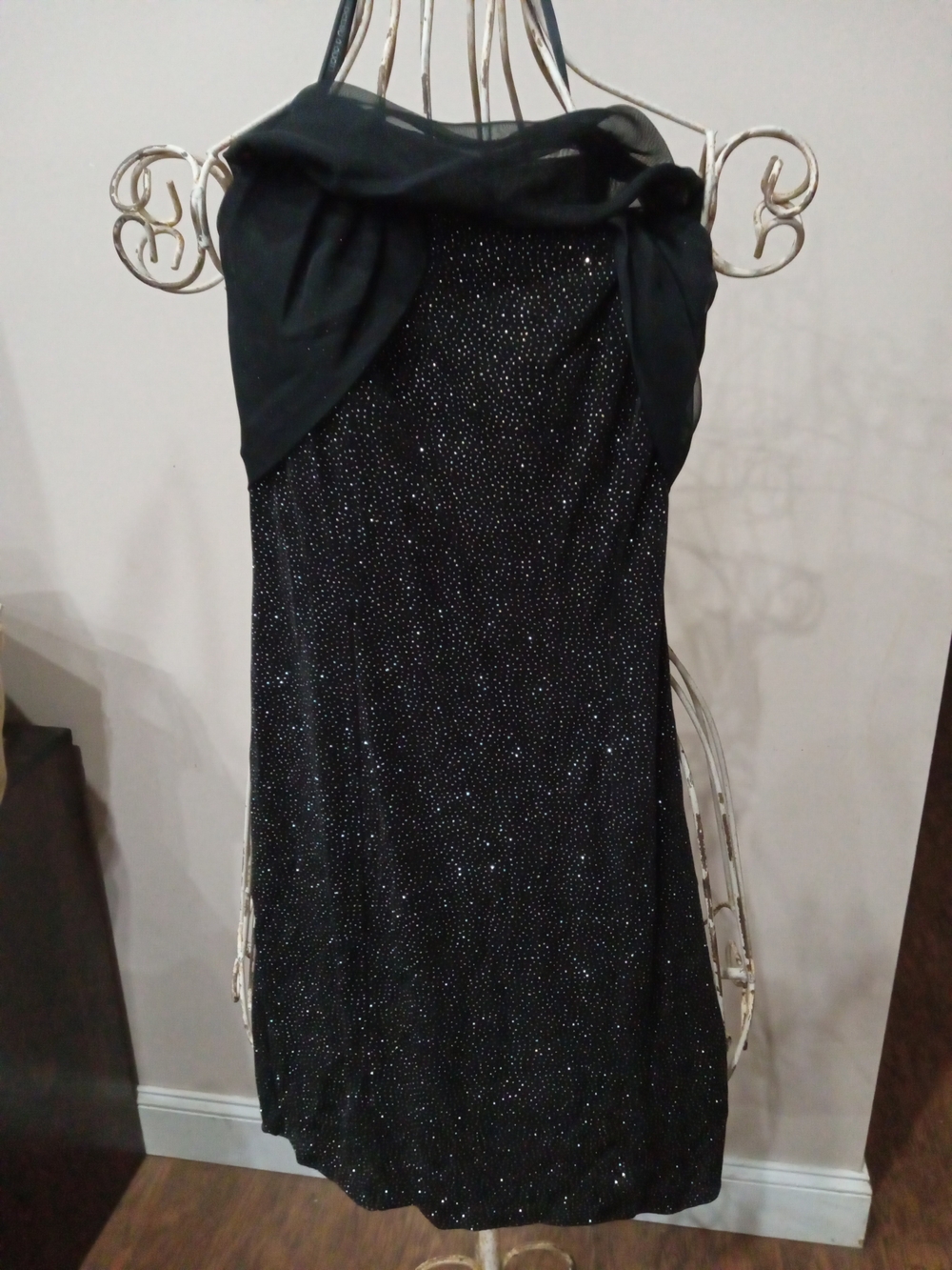 Black Strapless Sparkle Cocktail Homecoming Prom Formal Dress